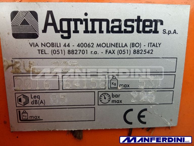 Agrimaster Rvl 225 shredder